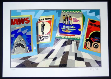 Siebdruck Nespolo - Jaws