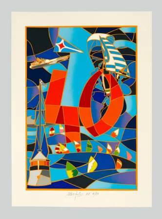 Siebdruck Nespolo - Quaranta