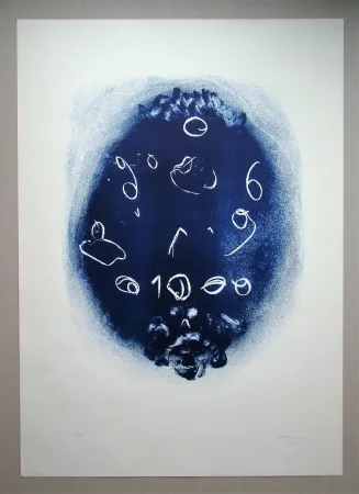 Siebdruck Nicolaus - Zahlenbild - Ohne Titel