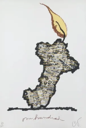 Siebdruck Oldenburg - Centennial Print for the Judson Memorial Church