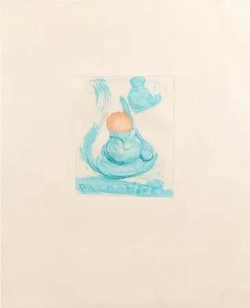 Radierung Und Aquatinta Oldenburg - Ice cream desserts - Praline (A. & P. 162)