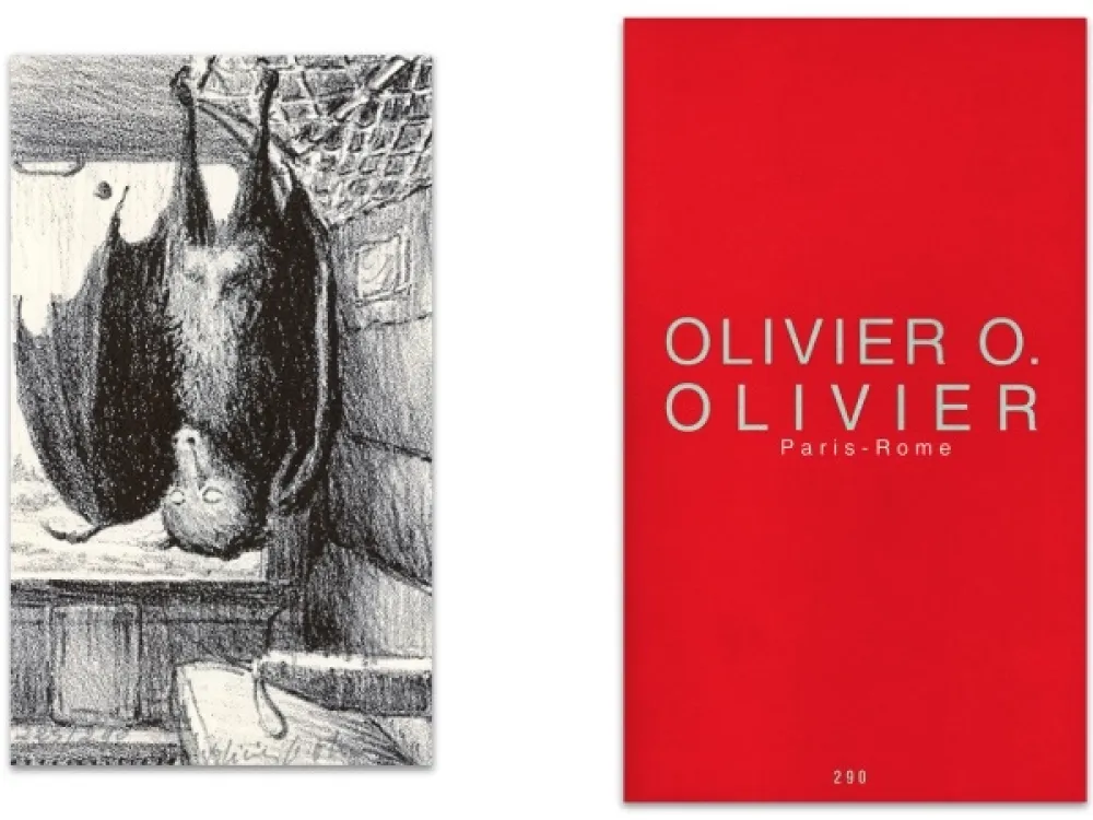 Illustriertes Buch Olivier O - L'art en écrit