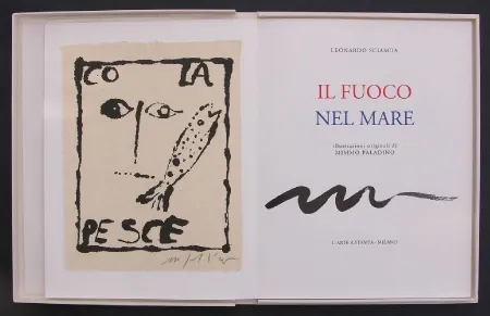 Illustriertes Buch Paladino - Il fuoco nel mare