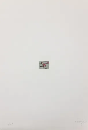 Lithographie Parmiggiani - SENZA TITOLO