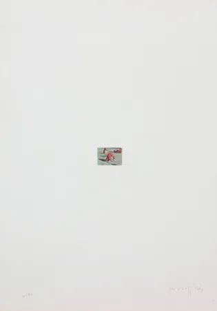 Lithographie Parmiggiani - SENZA TITOLO