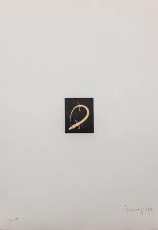 Lithographie Parmiggiani - SENZA TITOLO