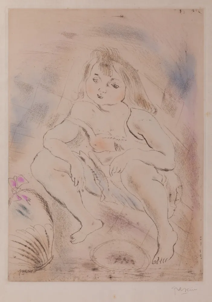 Radierung Und Aquatinta Pascin - Cendrillon (Cinderella)