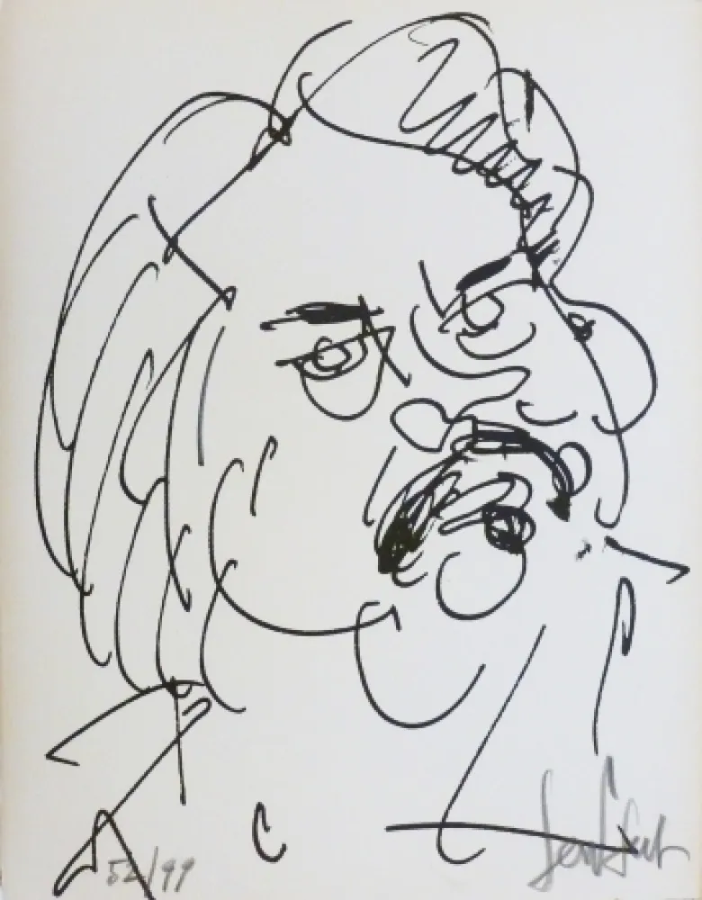 Lithographie Paul  - Balzac