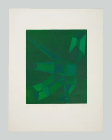 Radierung Und Aquatinta Perilli - Pirula