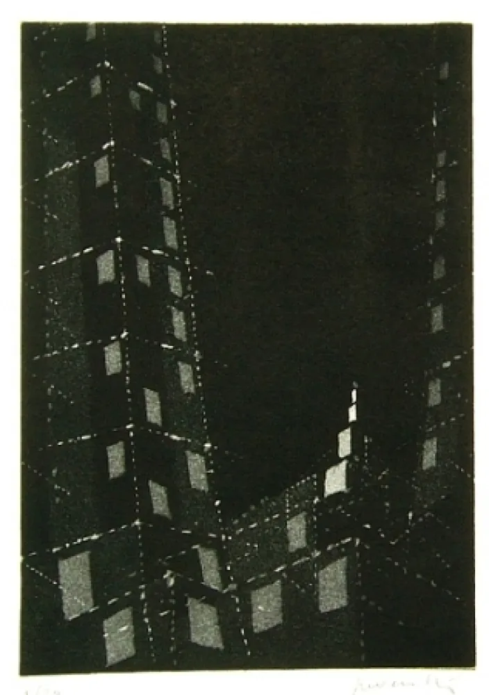 Aquatinta Peverelli - Senza titolo