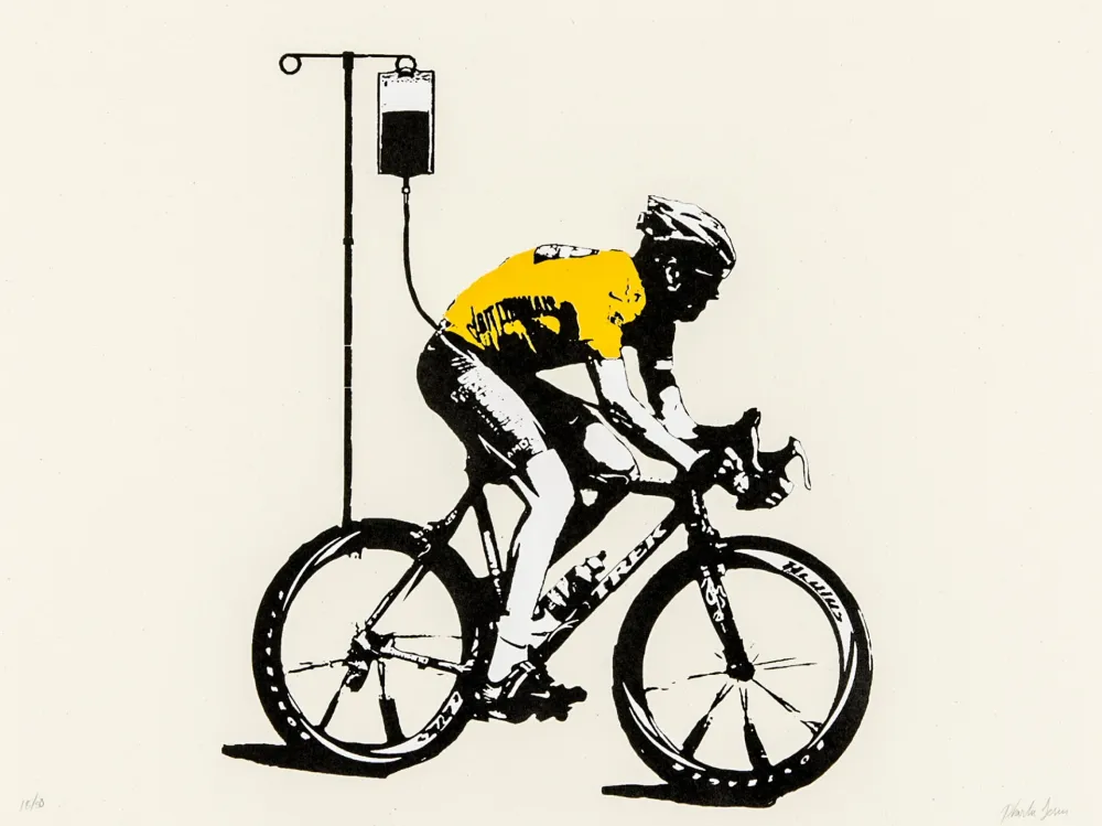 Siebdruck Plastic - No More Heroes