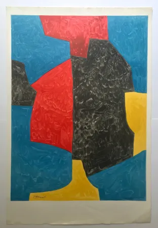 Lithographie Poliakoff - Sans titre