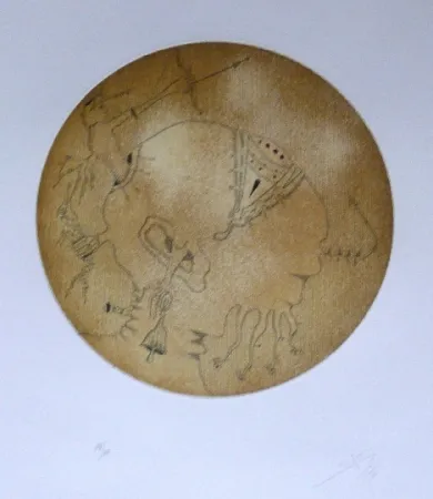 Radierung Und Aquatinta Ponç - Amorfo