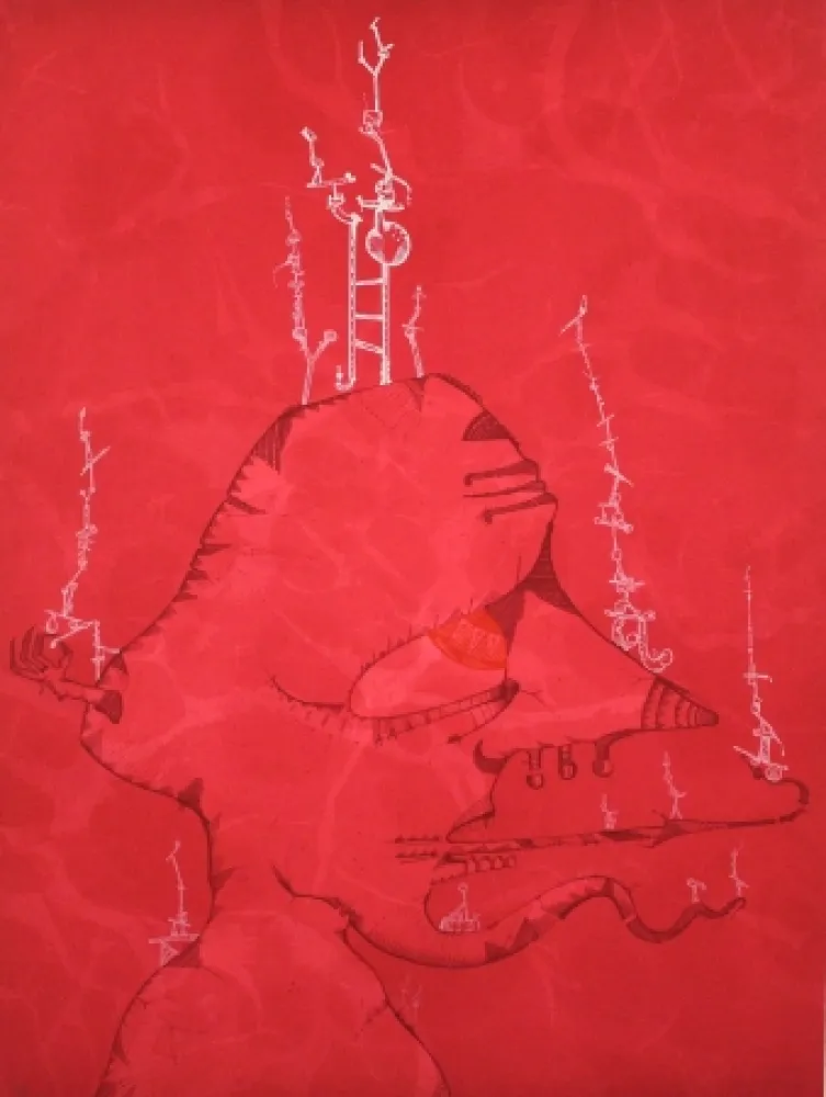 Lithographie Ponç - Barcelona 1