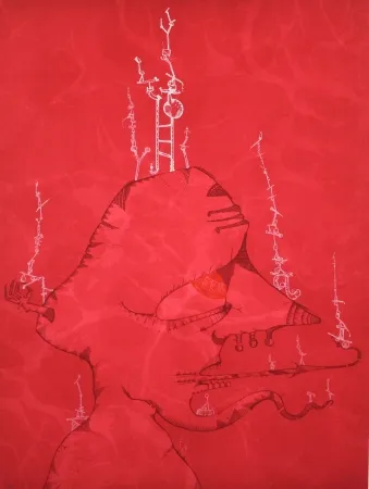 Lithographie Ponç - Barcelona 1