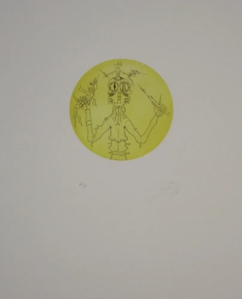 Radierung Und Aquatinta Ponç - Esquitx