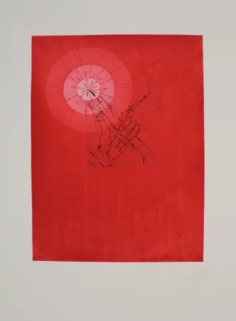 Radierung Und Aquatinta Ponç - La Luz