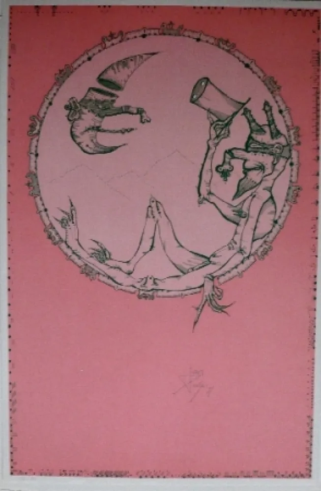 Lithographie Ponç - London