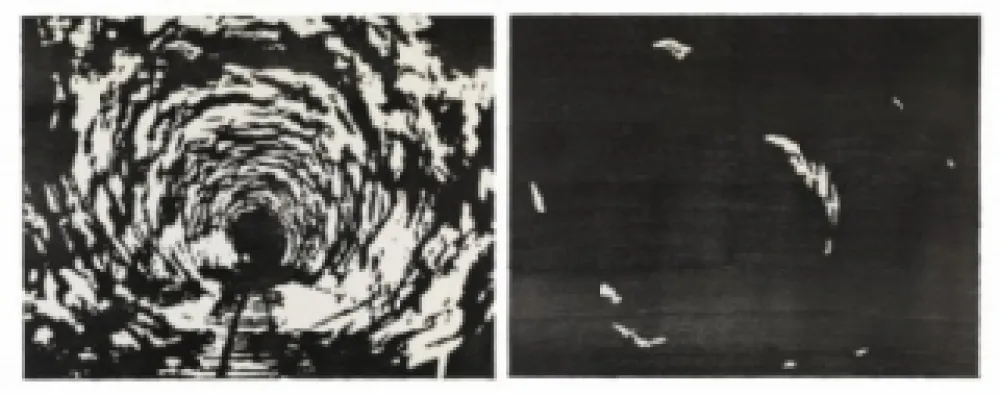 Holzschnitt Putrih - Reprojection II  (IIa et IIb)