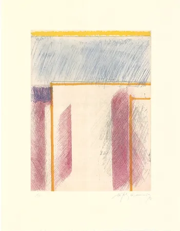 Radierung Und Aquatinta Ràfols Casamada - Barcelona-2