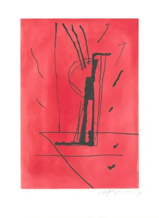 Radierung Und Aquatinta Ràfols Casamada - Signe i color 6