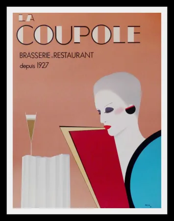 Plakat Razzia - LA COUPOLE BRASSERIE RESTAURANT DEPUIS 1927