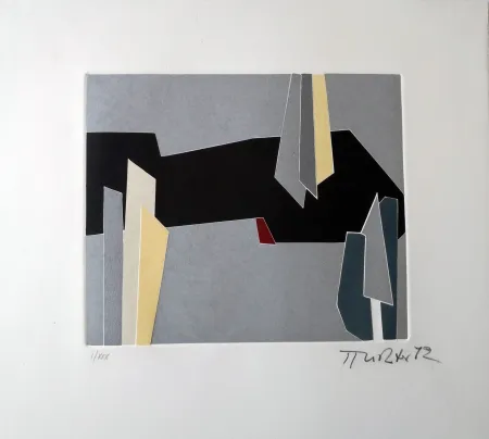 Radierung Richter - Poesia 1