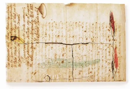 Radierung Und Aquatinta Riera I Arago - Airplane with Red Propeller