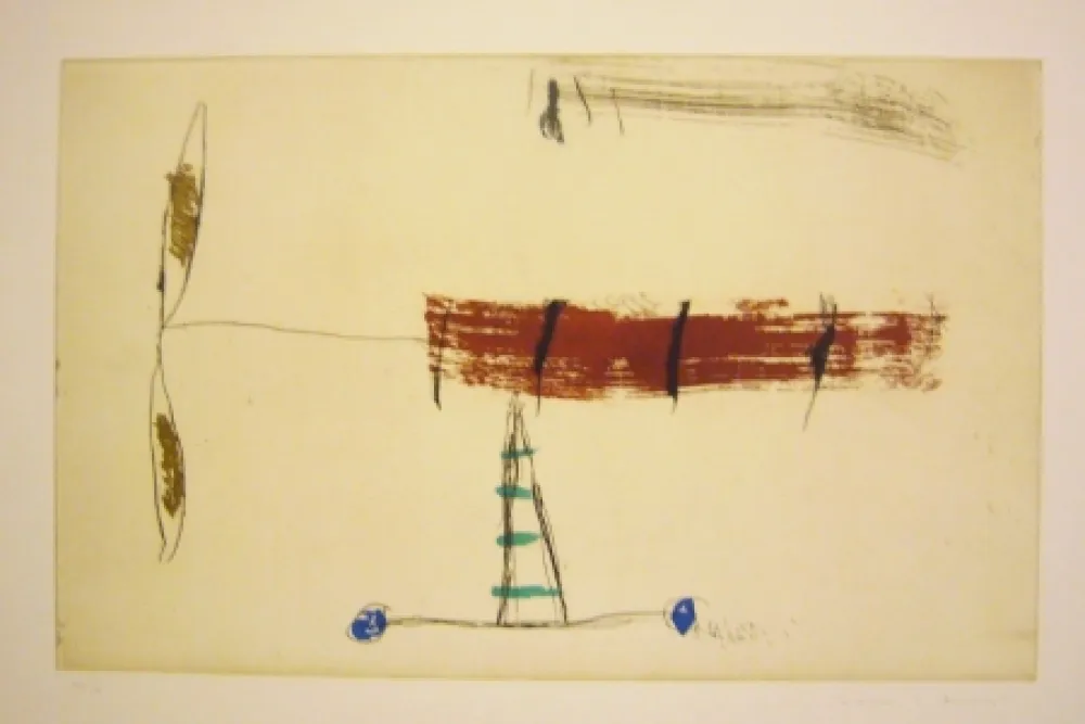 Radierung Und Aquatinta Riera I Aragó - Sans titre 2