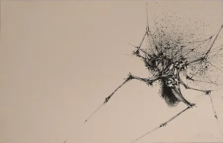 Siebdruck Rivera - Diálogo Entre Manuel Rivera y los Tres Adefesios. (Carpeta)