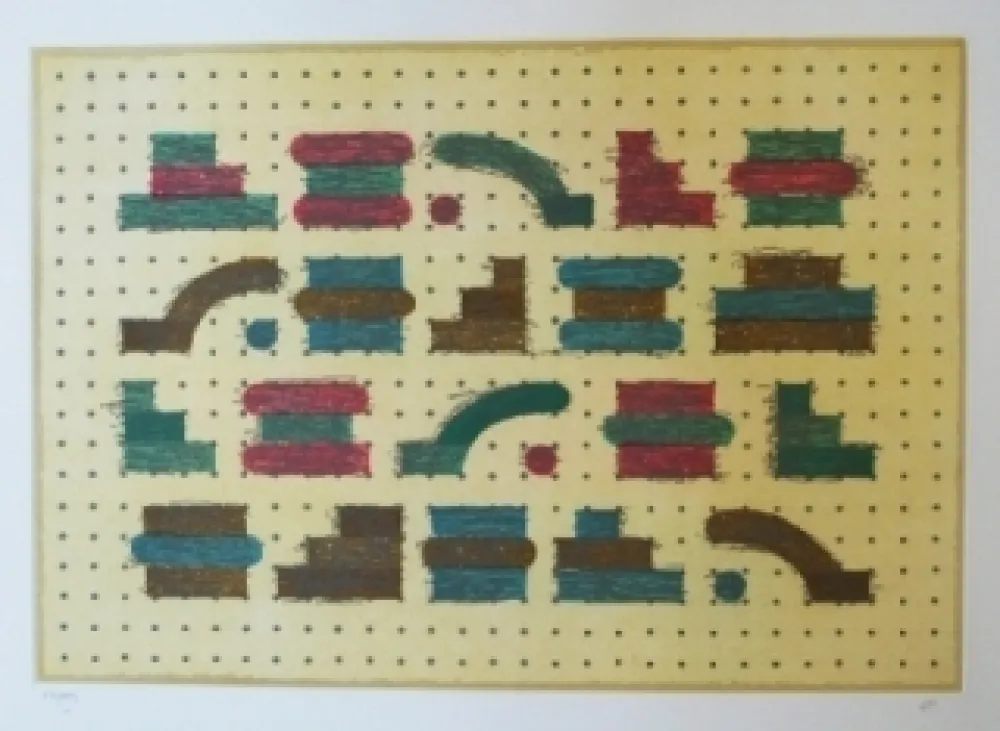 Radierung Und Aquatinta Rojo - Codice 1