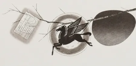 Radierung Und Aquatinta Rosenquist - Spring cheer (second state)