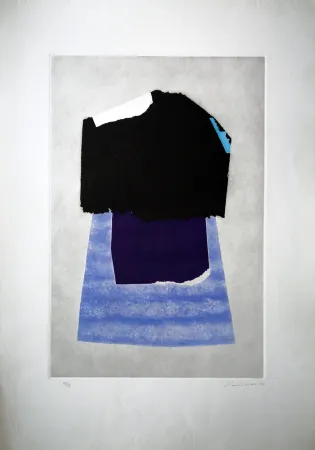 Radierung Santomaso - Composizione C