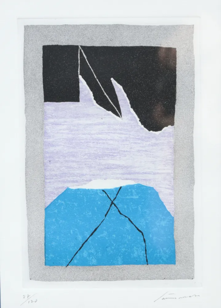 Aquatinta Santomaso - SENZA TITOLO