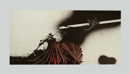 Siebdruck Scanavino - Tramature (B)