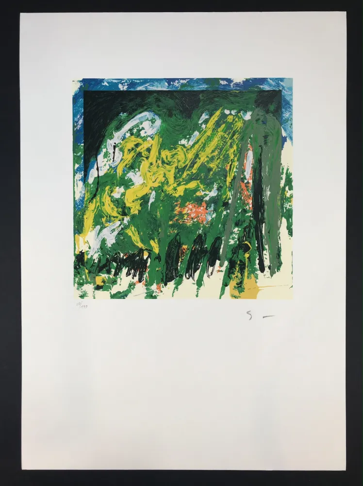 Siebdruck Schifano - Declino