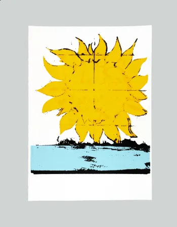 Siebdruck Schifano - O sole mio