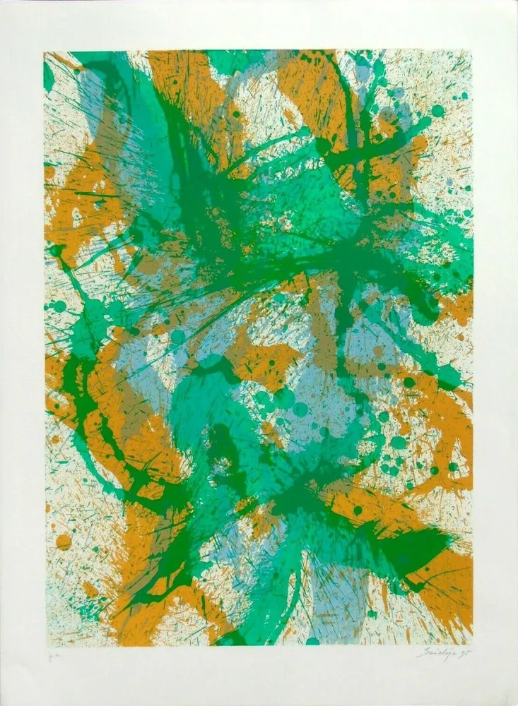 Siebdruck Scialoja - Composizione