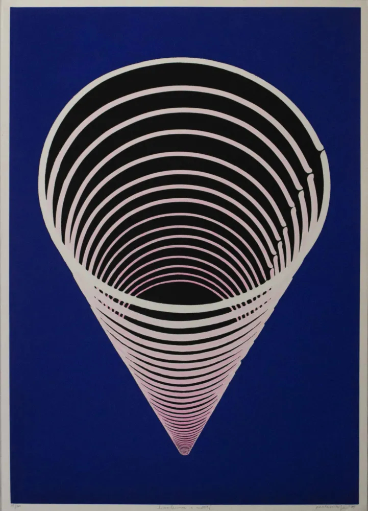 Linolschnitt Scirpa - Untitled