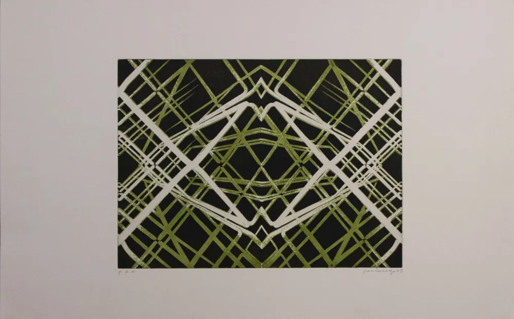 Radierung Scirpa - Untitled