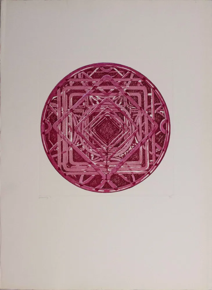 Radierung Und Aquatinta Scirpa - Untitled