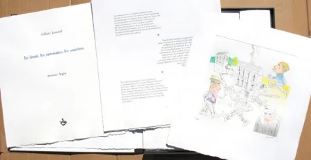 Illustriertes Buch Segui - LE BRUIT, LES SARCASMES, LES SOURIRES