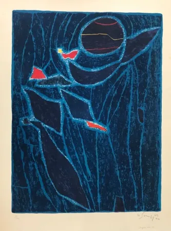 Lithographie Singier - Sans titre