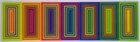 Siebdruck Sobrino - Abstract composition