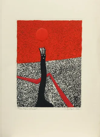 Aquatinta Spacal - REGINA DEL CARSO