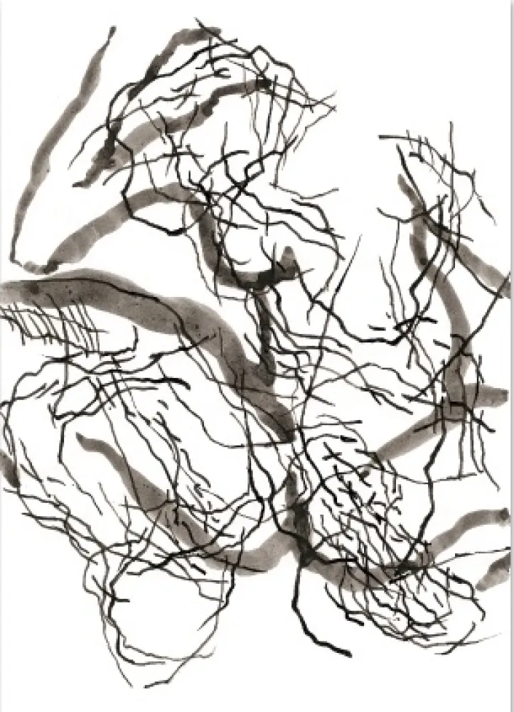 Digitale Druckgrafik Strugalla - Nu (Collection Naked)