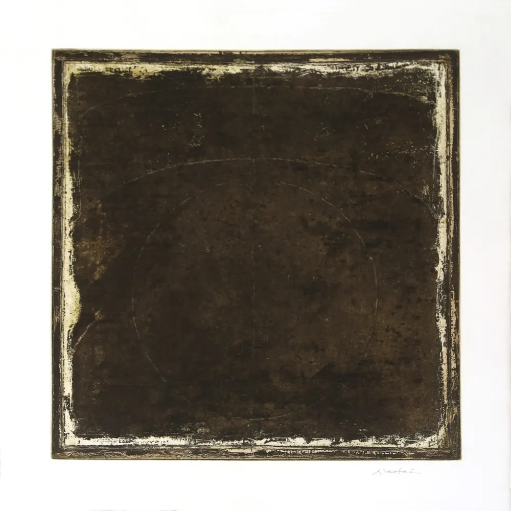 Radierung Und Aquatinta Su - Big Inkstone 4