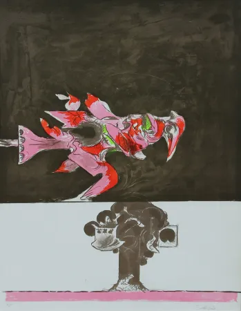 Lithographie Sutherland - SENZA TITOLO