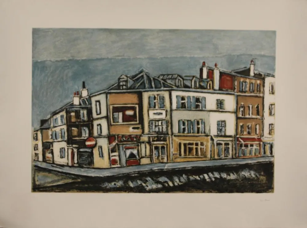 Radierung Tamburi - LA GRANDE PARIGI