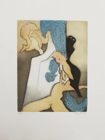 Radierung Und Aquatinta Tanning - Sur le grain